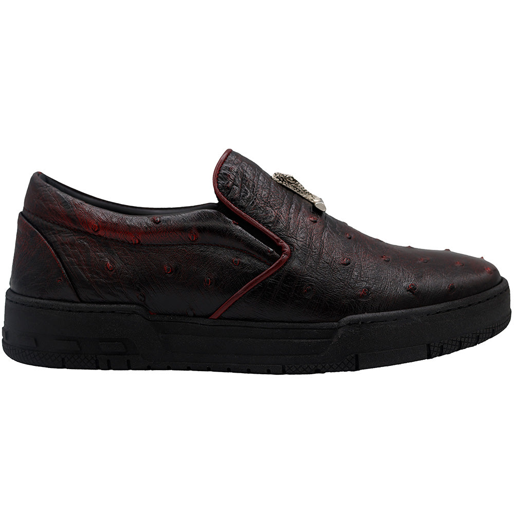 Mauri 8419 Ostrich Loafer – Handmade Italian Leather Loafers
