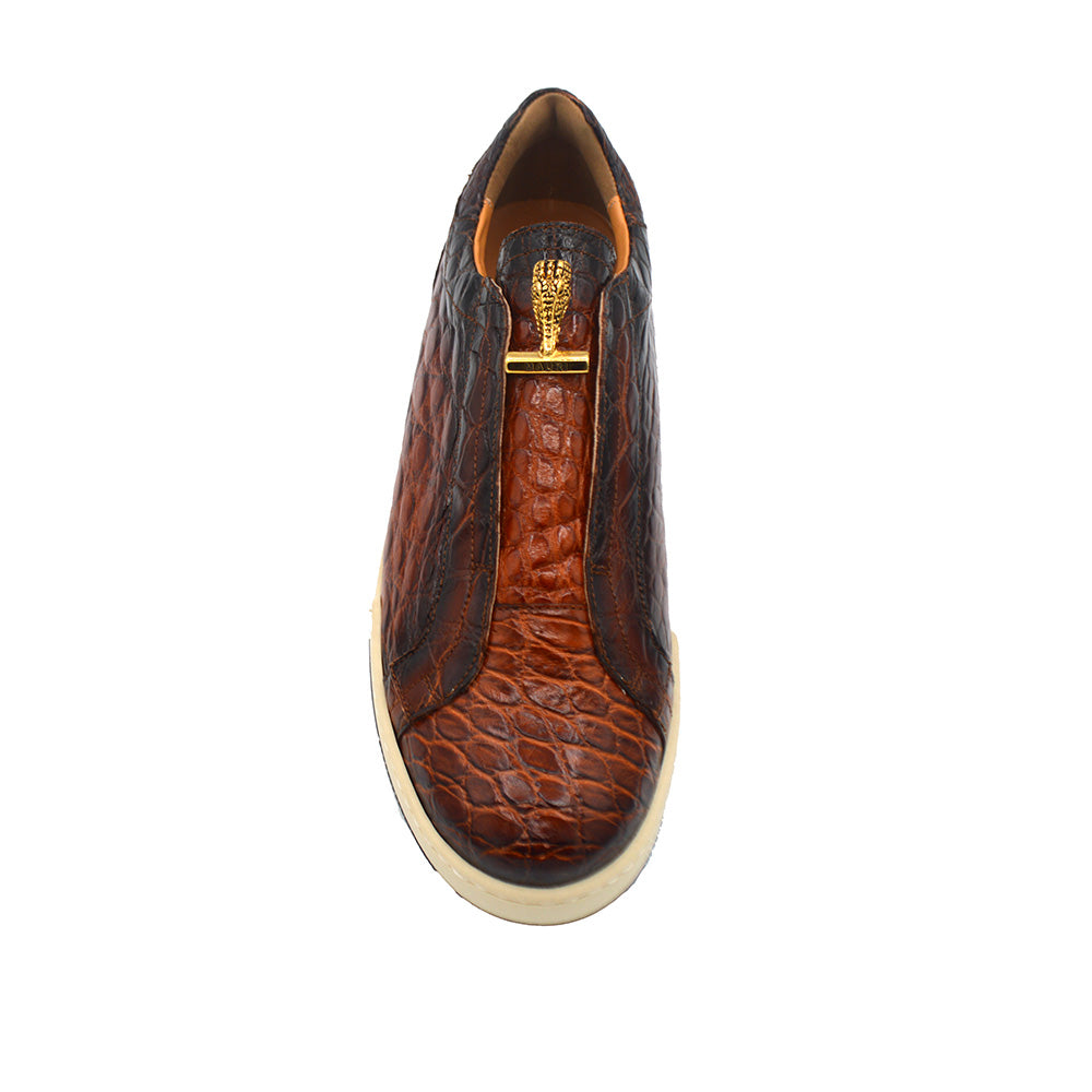 Mauri 8478 Alligator Sneakers - Premium Italian Craftsmanship