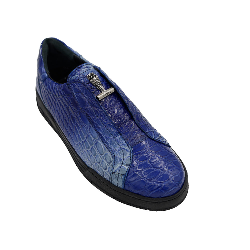 mauriメンズ　革靴　42 1/2 （27.5㎝） Mauri 8478 Alligator Sneakers - Premium Italian Craftsmanship