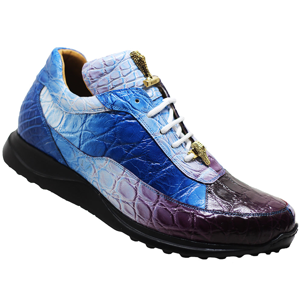 Mauri 8900 FC Multi Purple Alligator Casual side