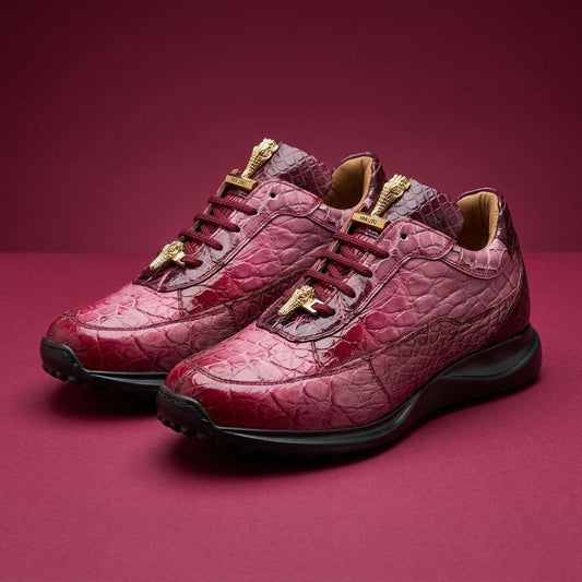 Mauri 8900 FC Multi Color Ruby Red Fade Sneaker - Women