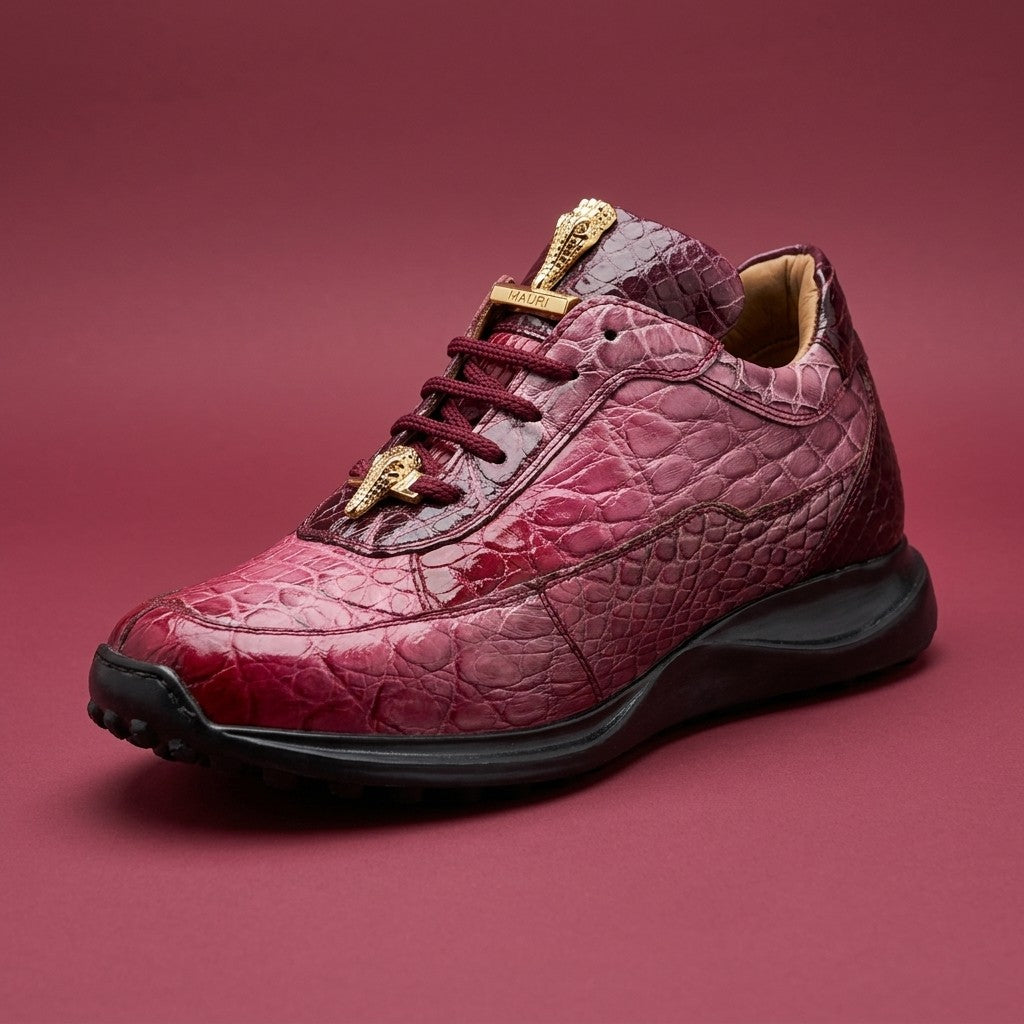 Mauri 8900 FC Multi Color Ruby Red Fade Sneaker - Women