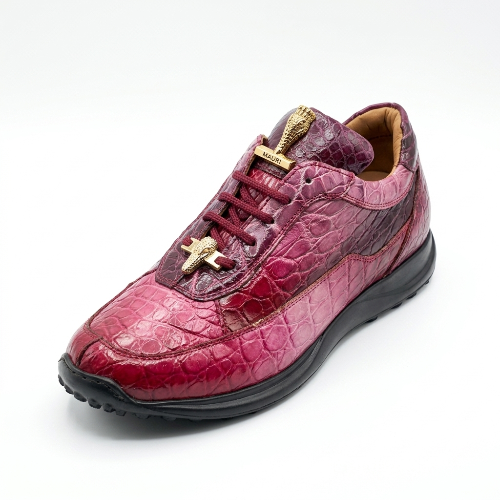 Mauri 8900 FC Multi Color Ruby Red Fade Sneaker - Women