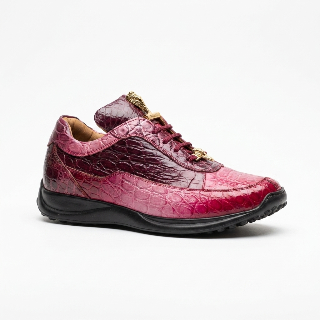 Mauri 8900 FC Multi Color Ruby Red Fade Sneaker - Women