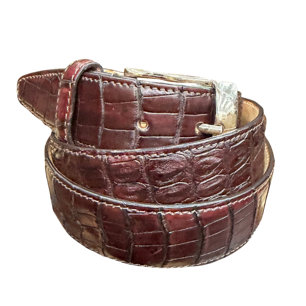 Toscana Crocodile Belt - Cellini Uomo 