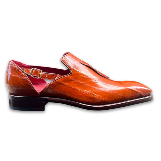 Sheriff Collection 2539-2002 Cognac Eel Loafer