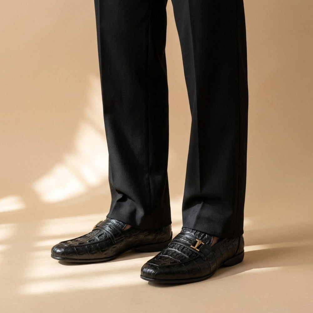 Mauri 9200 Hornback Crocodile Loafer