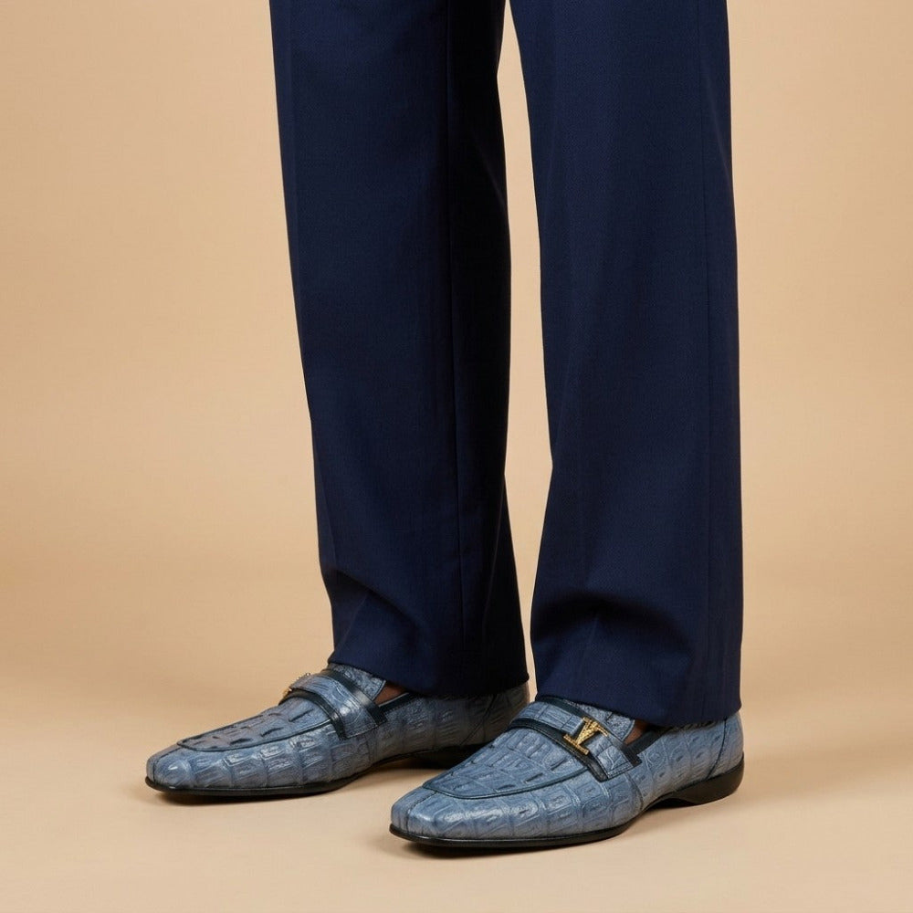 Mauri 9200 Hornback Crocodile Loafer