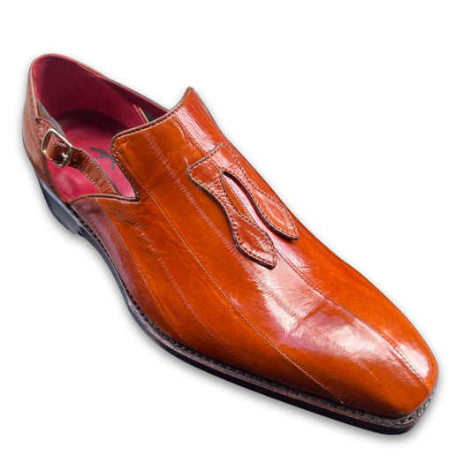 Sheriff Collection 2539-2002 Cognac Eel Loafer