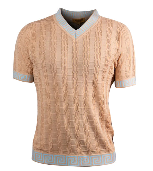 Prestige Pattern V-Neck 032 - Cellini Uomo 