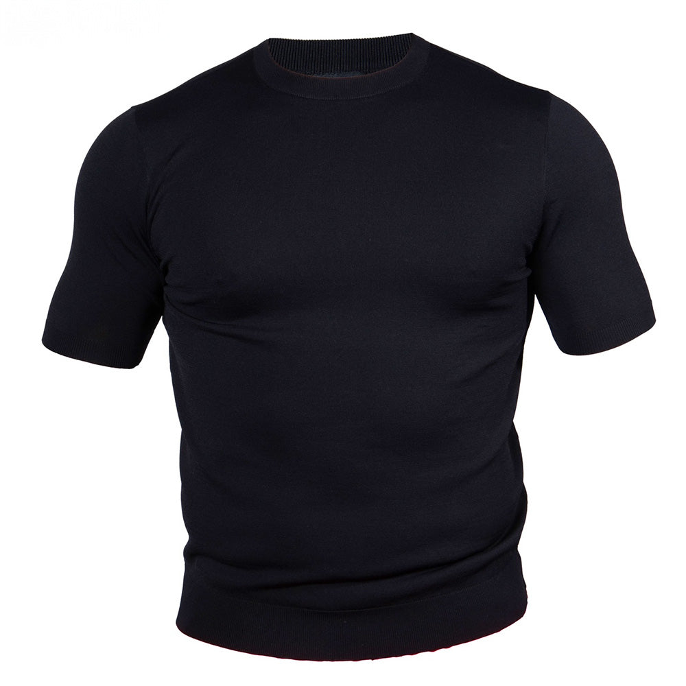 Prestige Crew Neck Short Sleeve Shirt CMK-350 - Cellini Uomo 