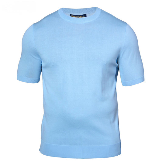 Prestige Crew Neck Short Sleeve Shirt CMK-350 - Cellini Uomo 