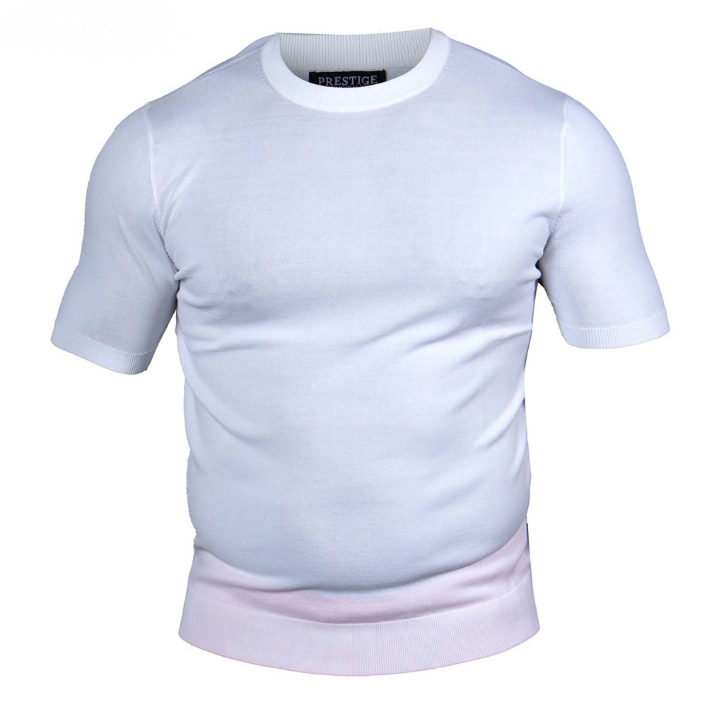 Prestige Crew Neck Short Sleeve Shirt CMK-350 - Cellini Uomo 