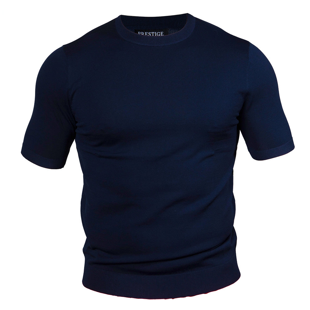 Prestige Crew Neck Short Sleeve Shirt CMK-350 - Cellini Uomo 