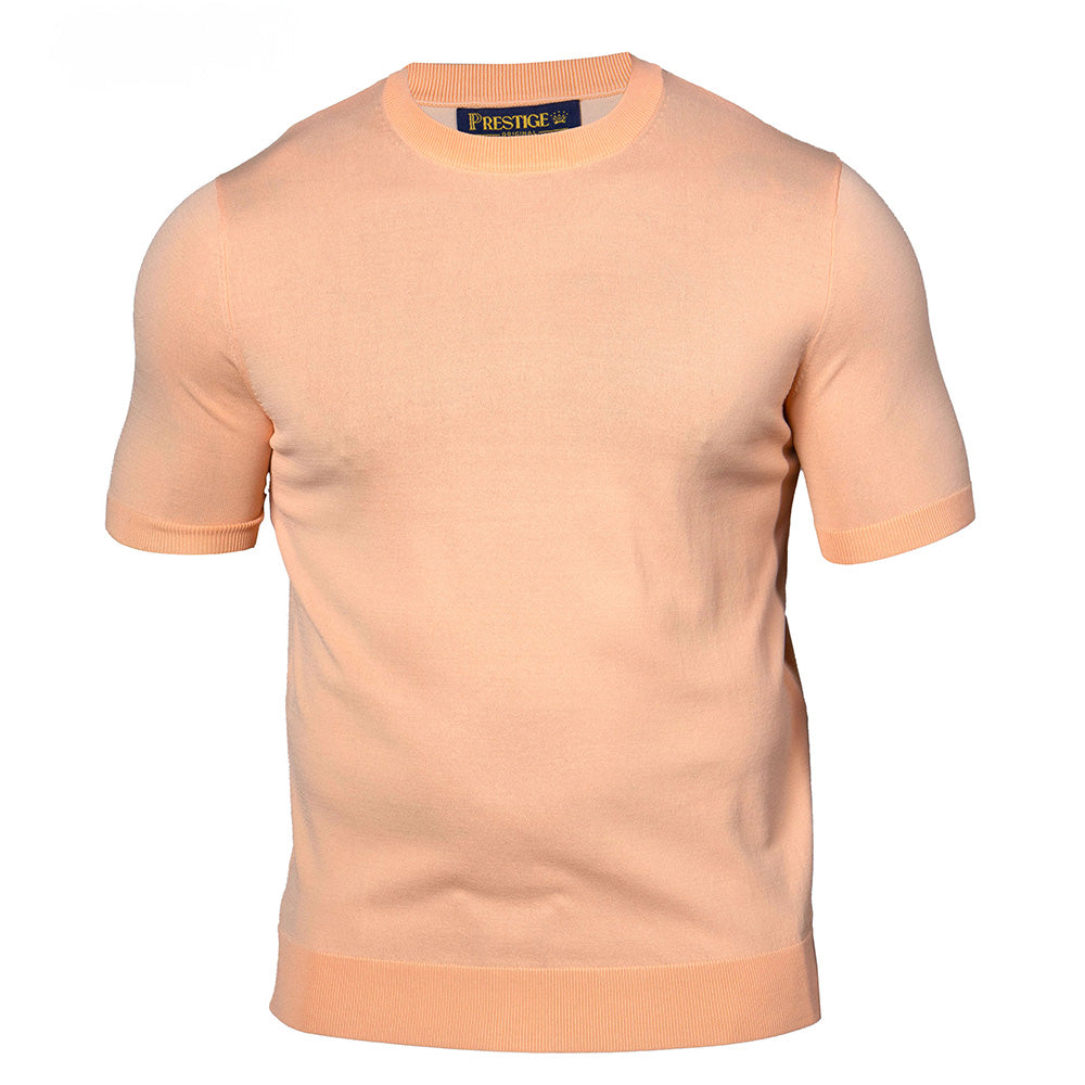 Prestige Crew Neck Short Sleeve Shirt CMK-350 - Cellini Uomo 