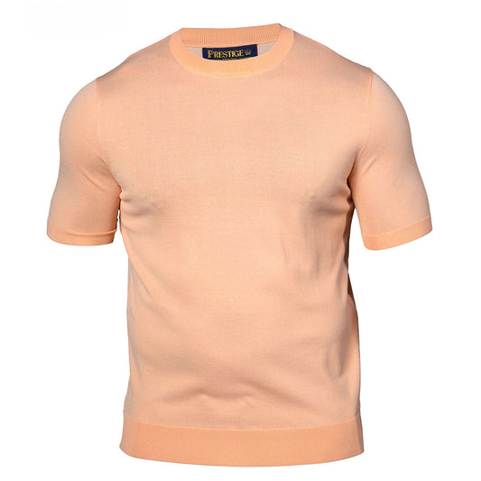 Prestige Crew Neck Short Sleeve Shirt CMK-350 - Cellini Uomo 