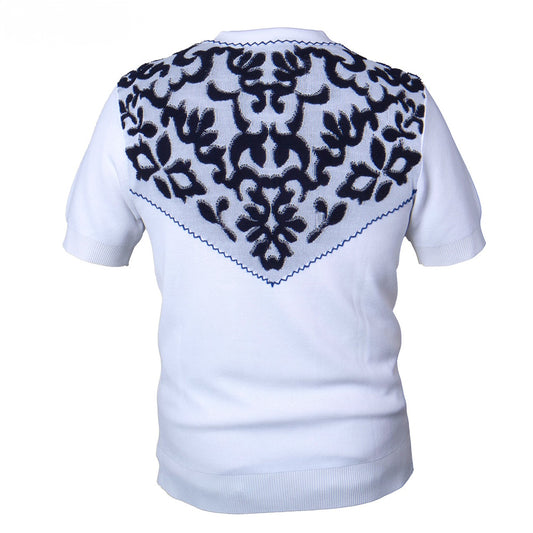 Prestige Polo Neck Short Sleeve Shirt CMK-405 - Cellini Uomo 