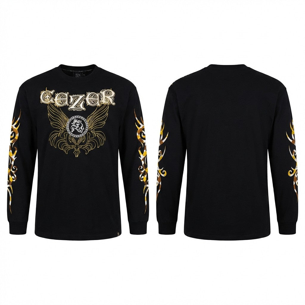 Cezer long sleeve shirt in a casual fit, featuring a soft fabric and classic design, perfect for everyday wear.