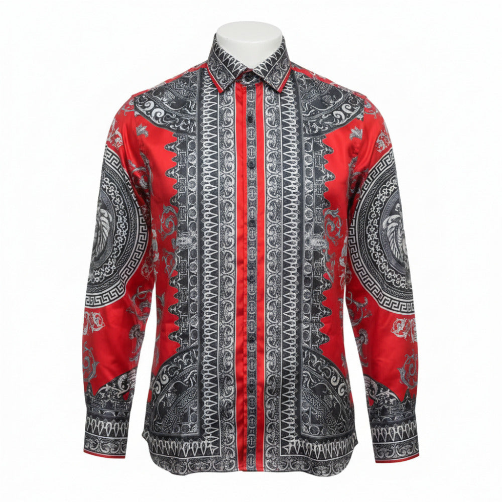 Prestige Silk Feel Button Up Shirt PR-301