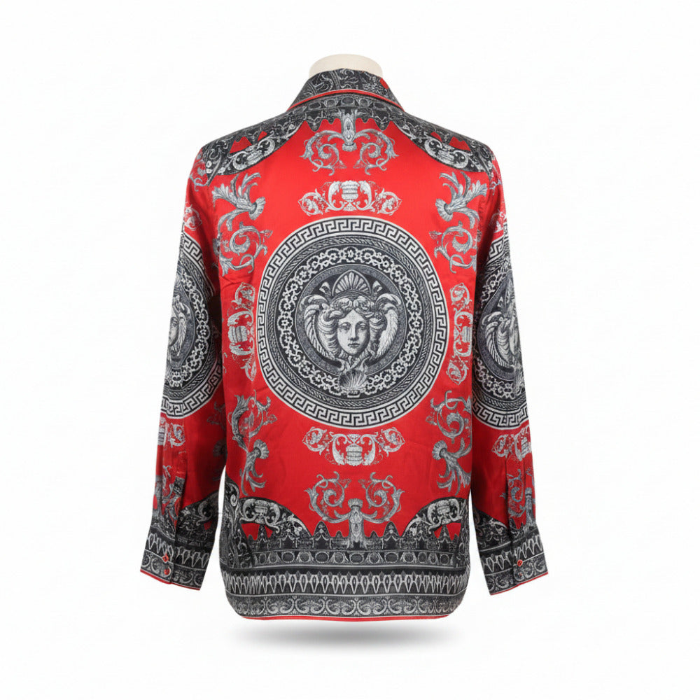 Prestige Silk Feel Button Up Shirt PR-301