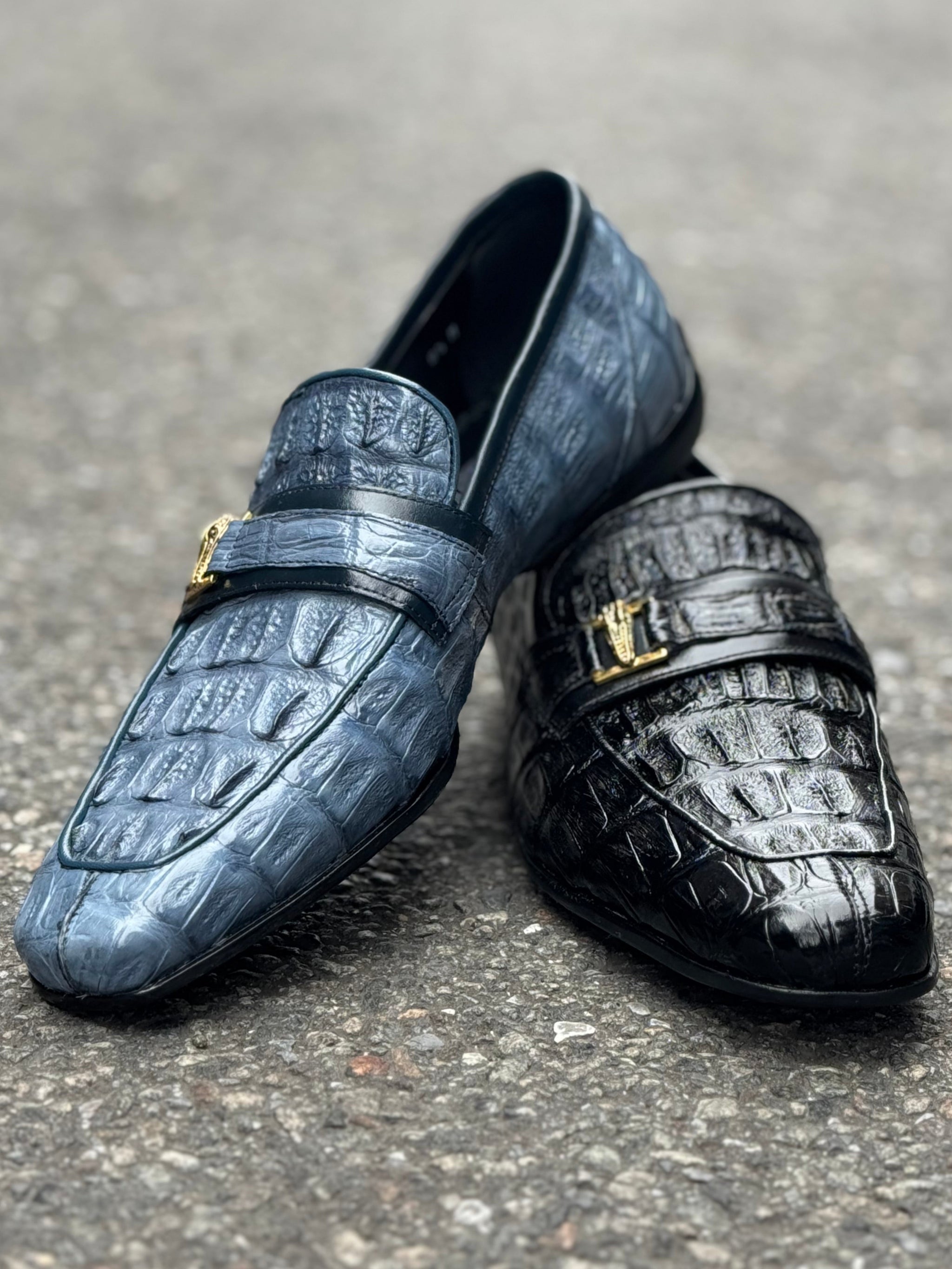 Mauri 9200 Hornback Crocodile Loafer - Cellini Uomo 