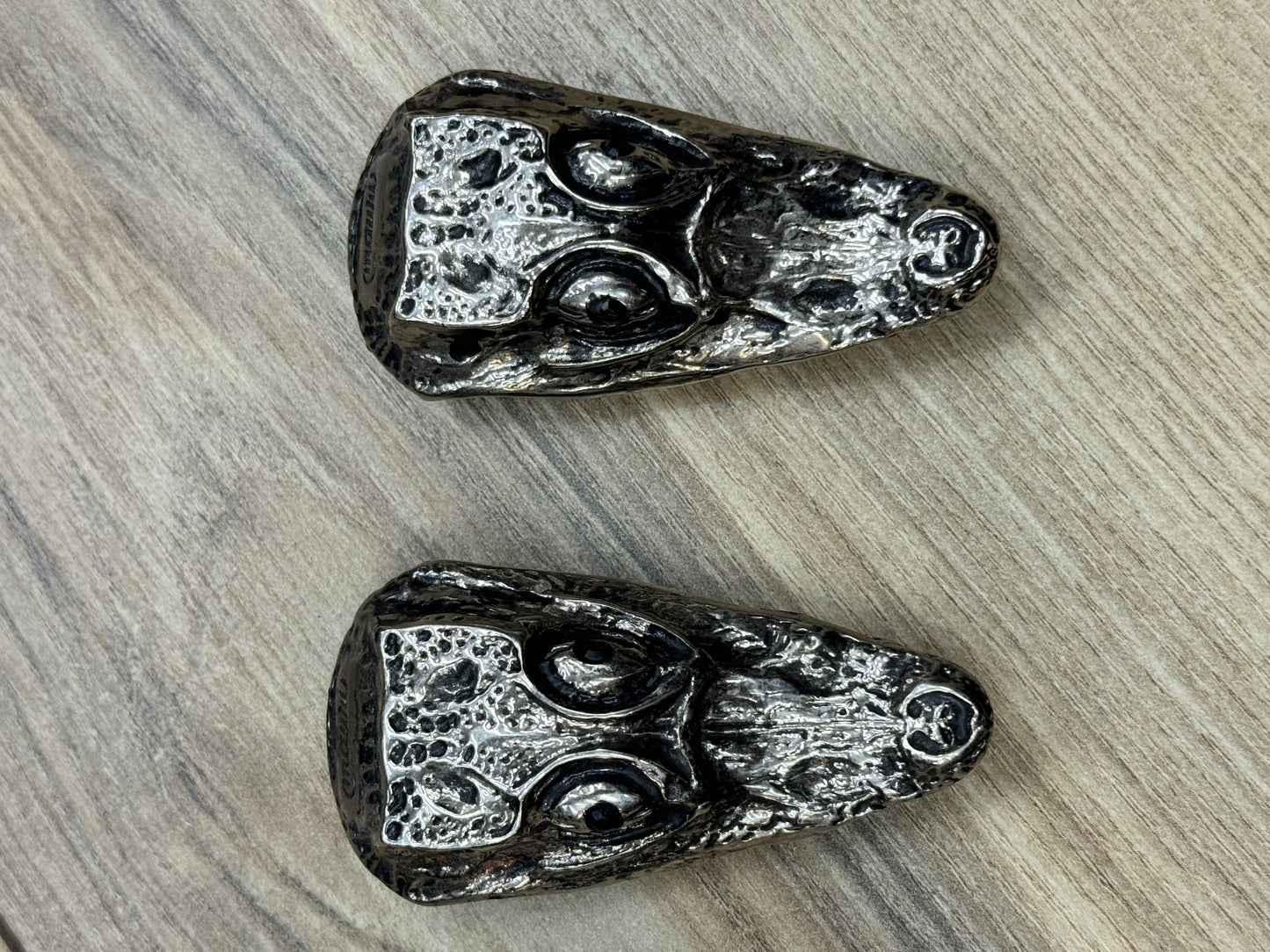 Mauri Alligator Head Half Jaw Lace Accessories - Cellini Uomo 