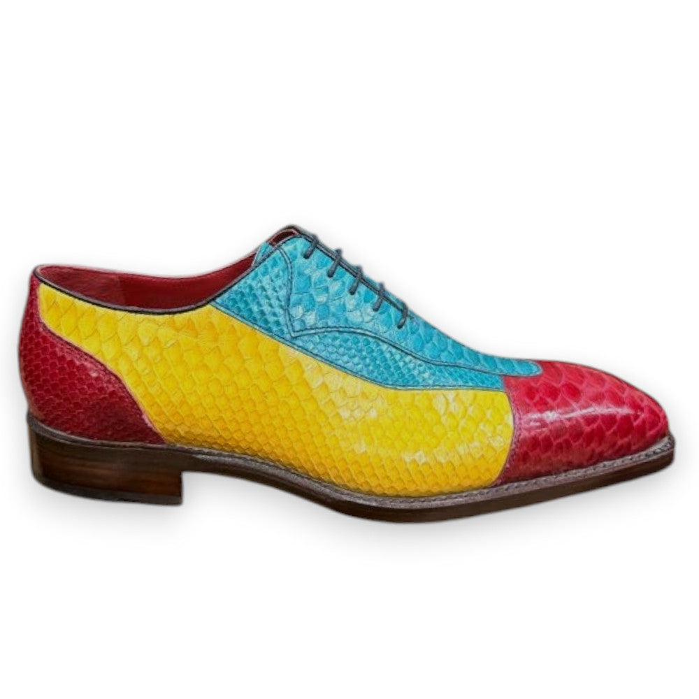Sheriff Collection Python Dress Shoes 2587-2002 featuring sleek black leather and stylish design for formal occasions