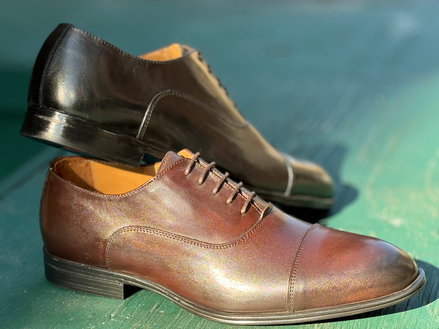 Bruno Magli Adriano Cap Toe Dress Shoes Brown / 13 Bruno Magli Adriano Cap Toe Dress Shoes Brown / 13