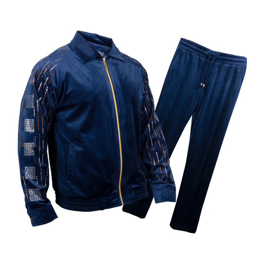 Prestige Velour Jogger Set 555 - Cellini Uomo 