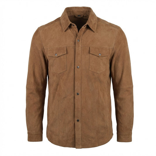 Torras Biege Suede Shirt L89933 - Cellini Uomo 
