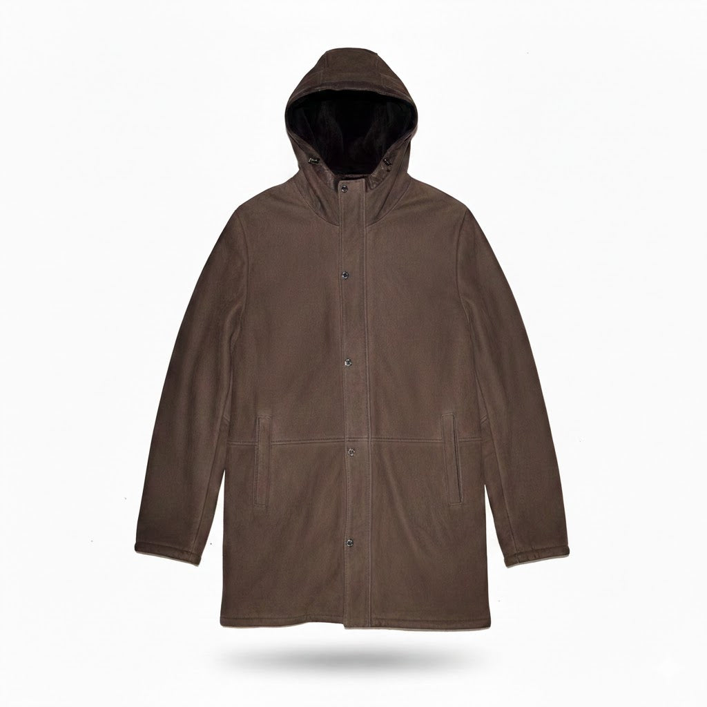 Torras Suede Shearling Coat L97507 - Cellini Uomo 