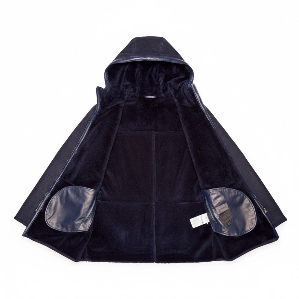 Torras Suede Shearling Coat L97507 - Cellini Uomo 