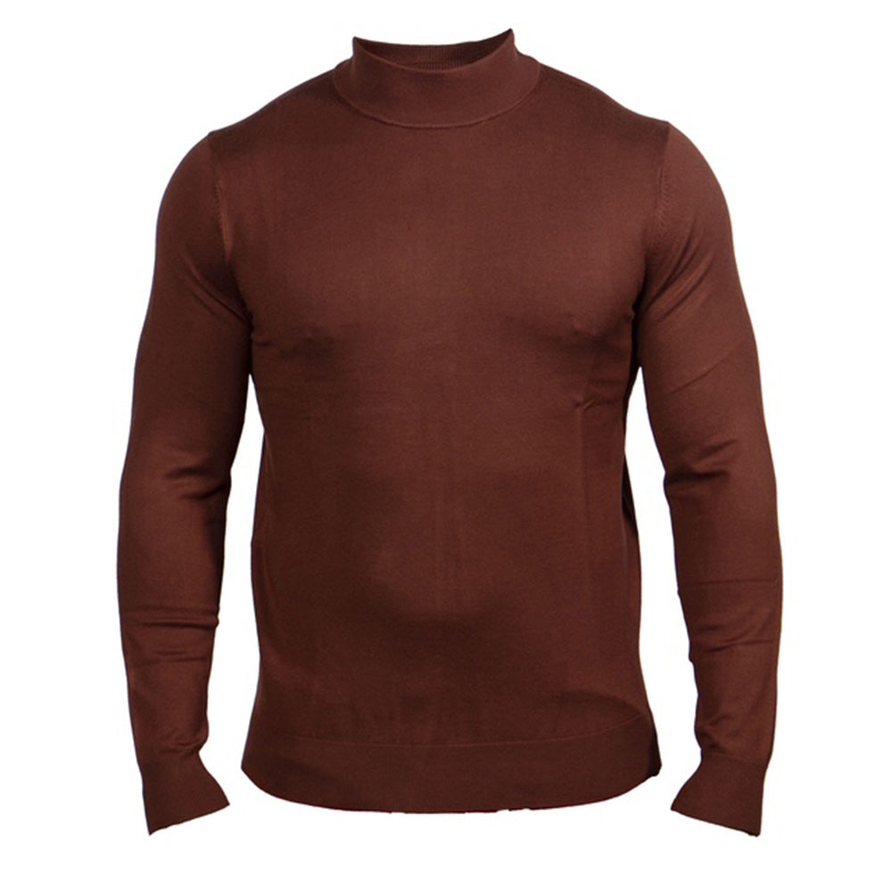 Prestige Basics MCS-296 Mock Neck Sweater - Cellini Uomo 