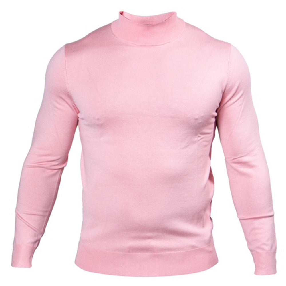 Prestige Basics MCS-296 Mock Neck Sweater - Cellini Uomo 