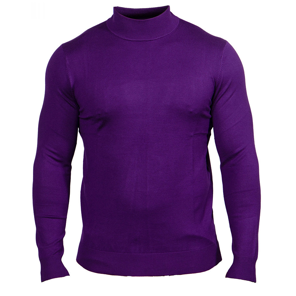 Prestige Basics MCS-296 096 196 Mock Neck Sweater - Cellini Uomo 