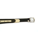 Mauri 2 Tone Ostrich Belt