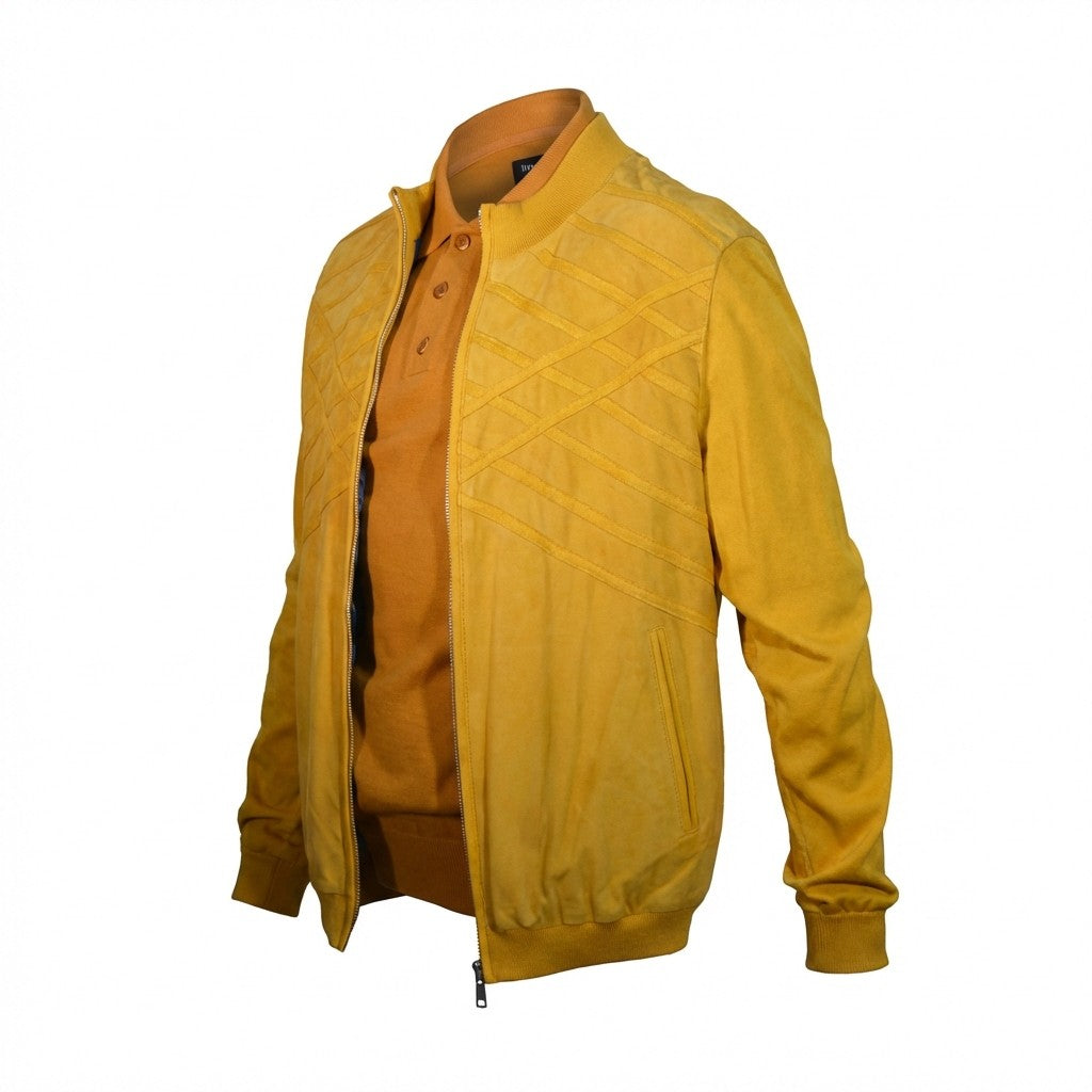 Torras Suede Front Light Sweater Jacket N47209 - Cellini Uomo 