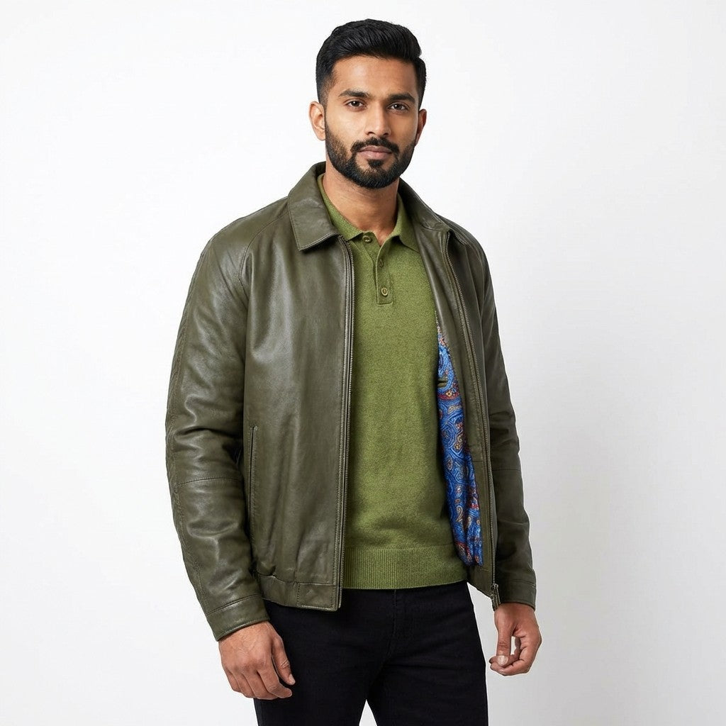Torras Leather Light Jacket N87318 - Cellini Uomo 