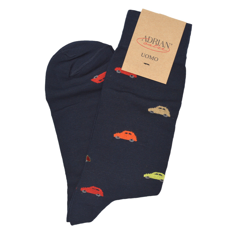 Men's Cotton Car Socks - Cellini Uomo 