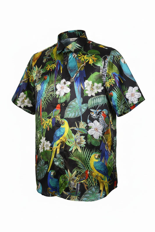 Prestige Printed Button Up Shirt 105