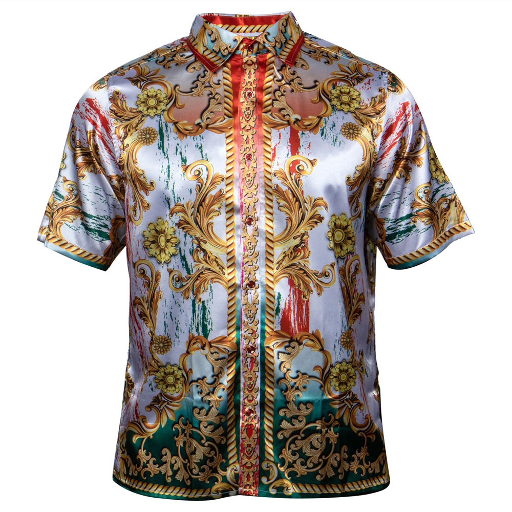 Prestige Silk Feel Button Up Shirt PR-330