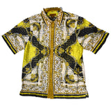 Prestige Lace Button Up Shirt Short Sleeve 254