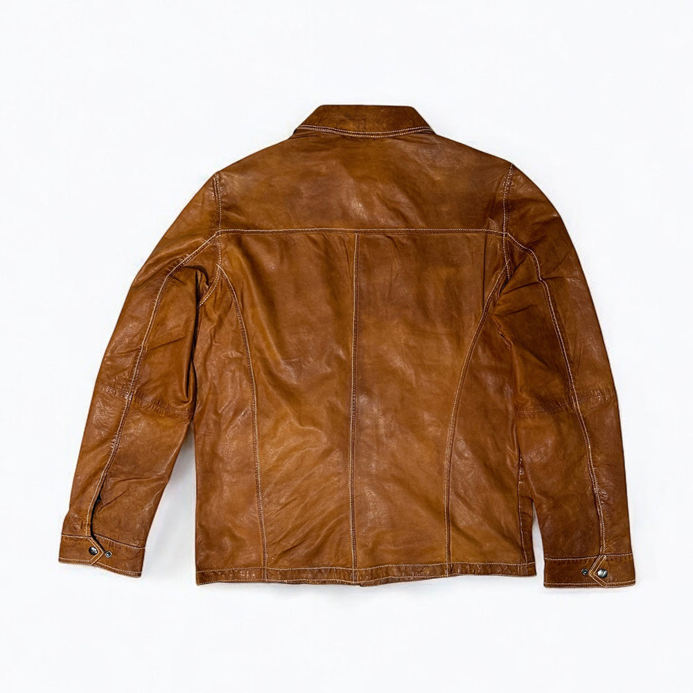 MISSANI LE COLLEZIONI New Leather Shirt Jackets 396428