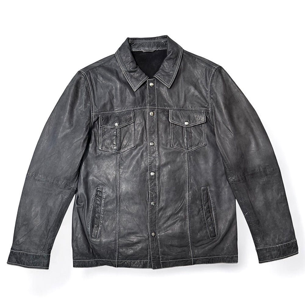 MISSANI LE COLLEZIONI New Leather Shirt Jackets 396428