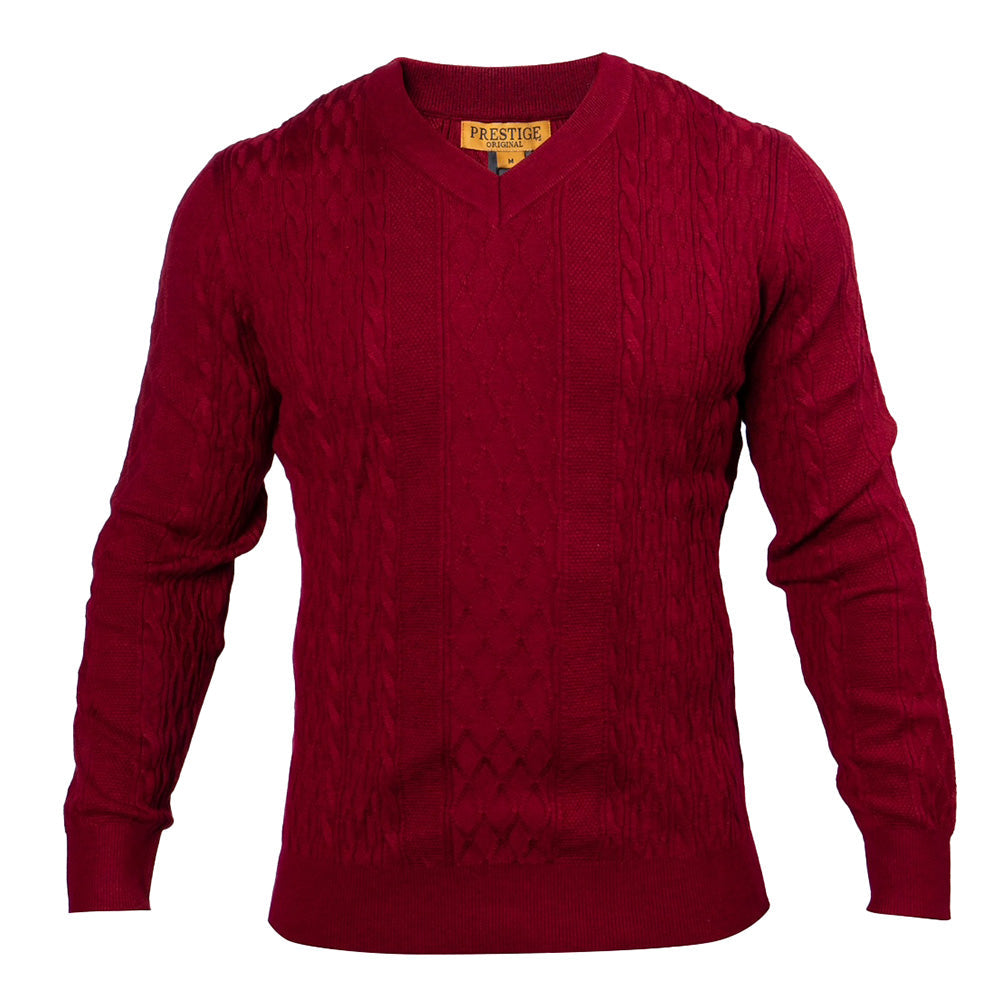 Mens long sleeve 2024 v neck sweater