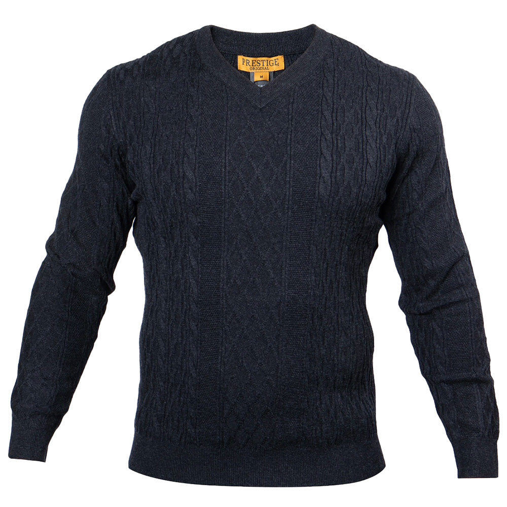 Prestige Long Sleeve Sweater V-Neck 563