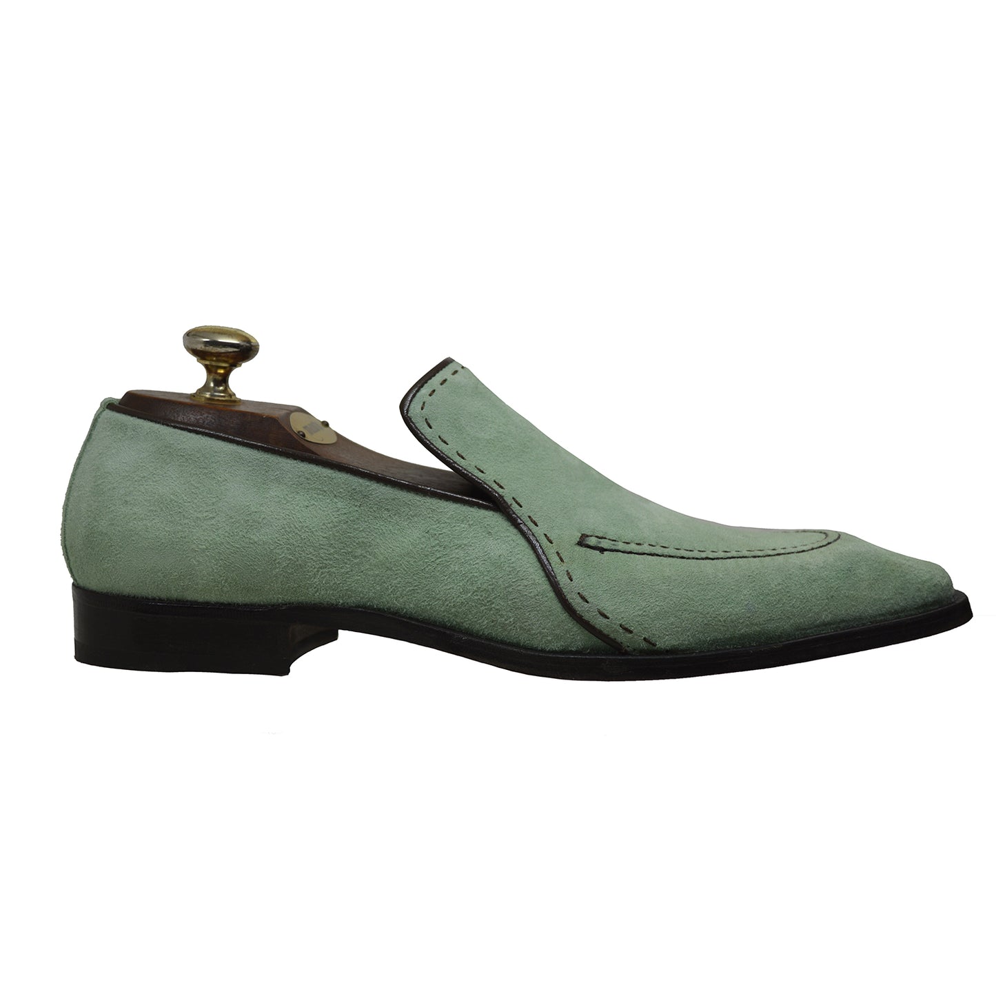 Sheriff Collection x Mauri 4974 Yellow & Mint Green Loafer