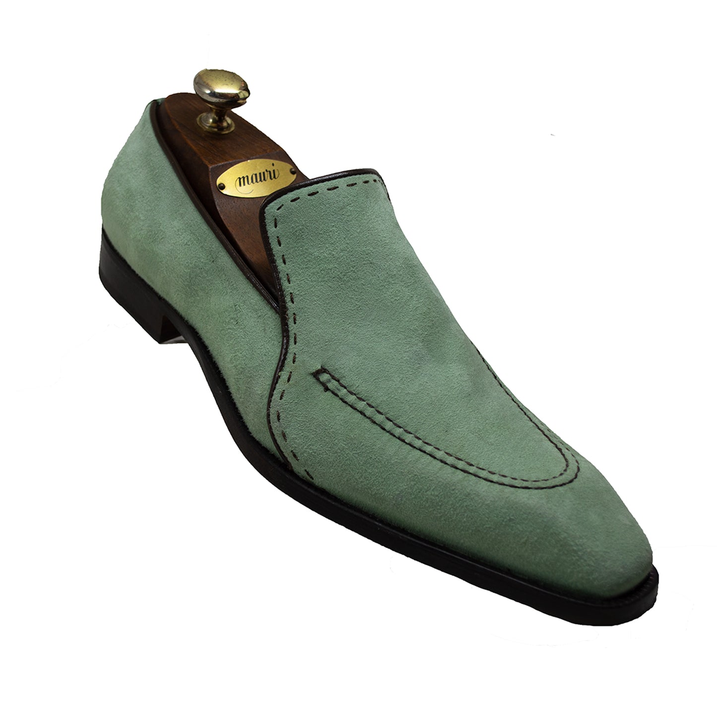 Sheriff Collection x Mauri 4974 Yellow & Mint Green Loafer