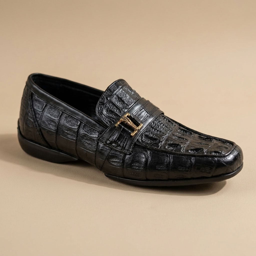 Mauri 9200 Hornback Crocodile Loafer