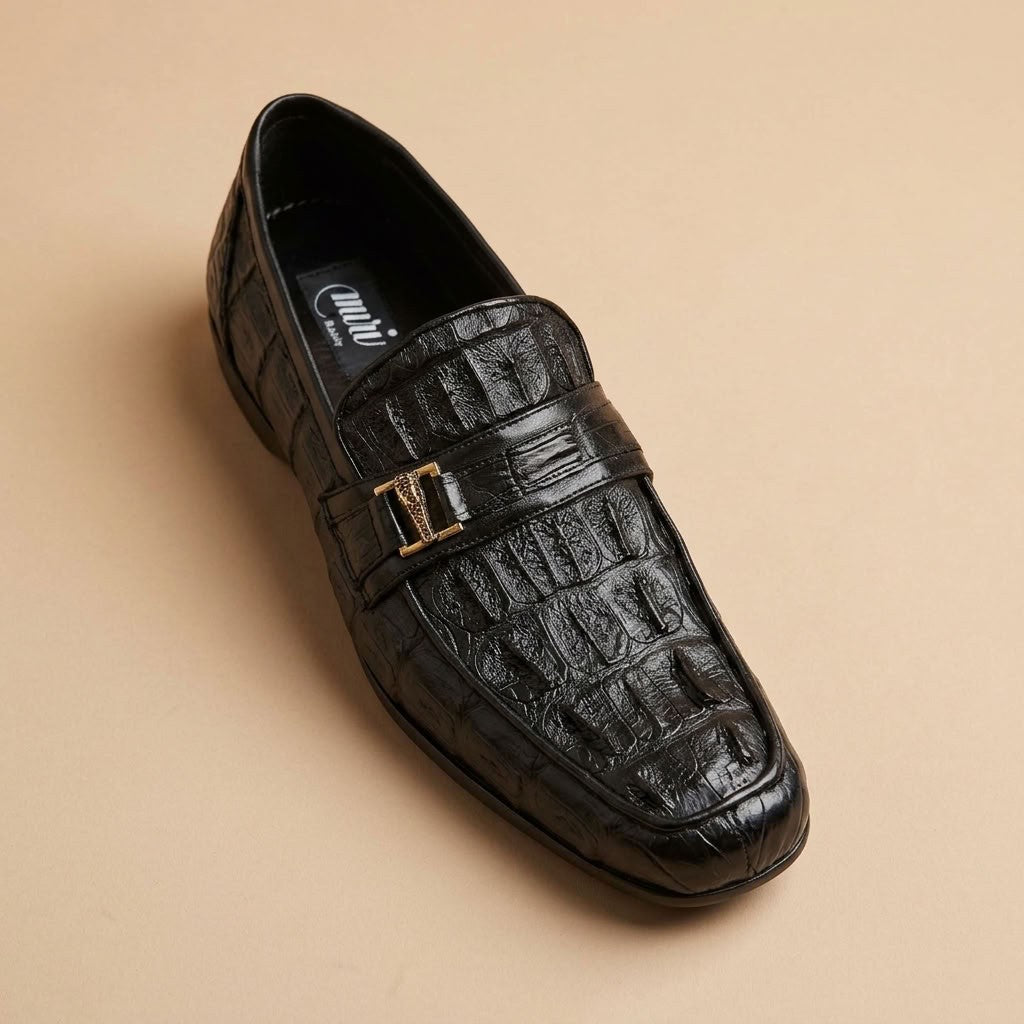 Mauri 9200 Hornback Crocodile Loafer